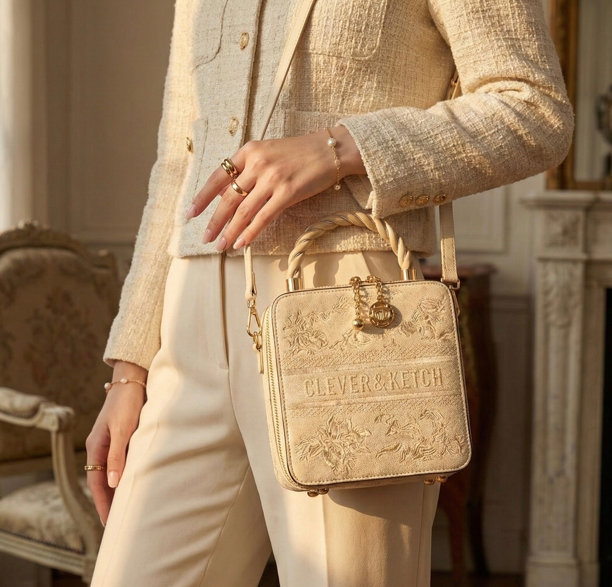 Sac à Main d’Exception Style Écrin Impérial _ SAKIWE￼