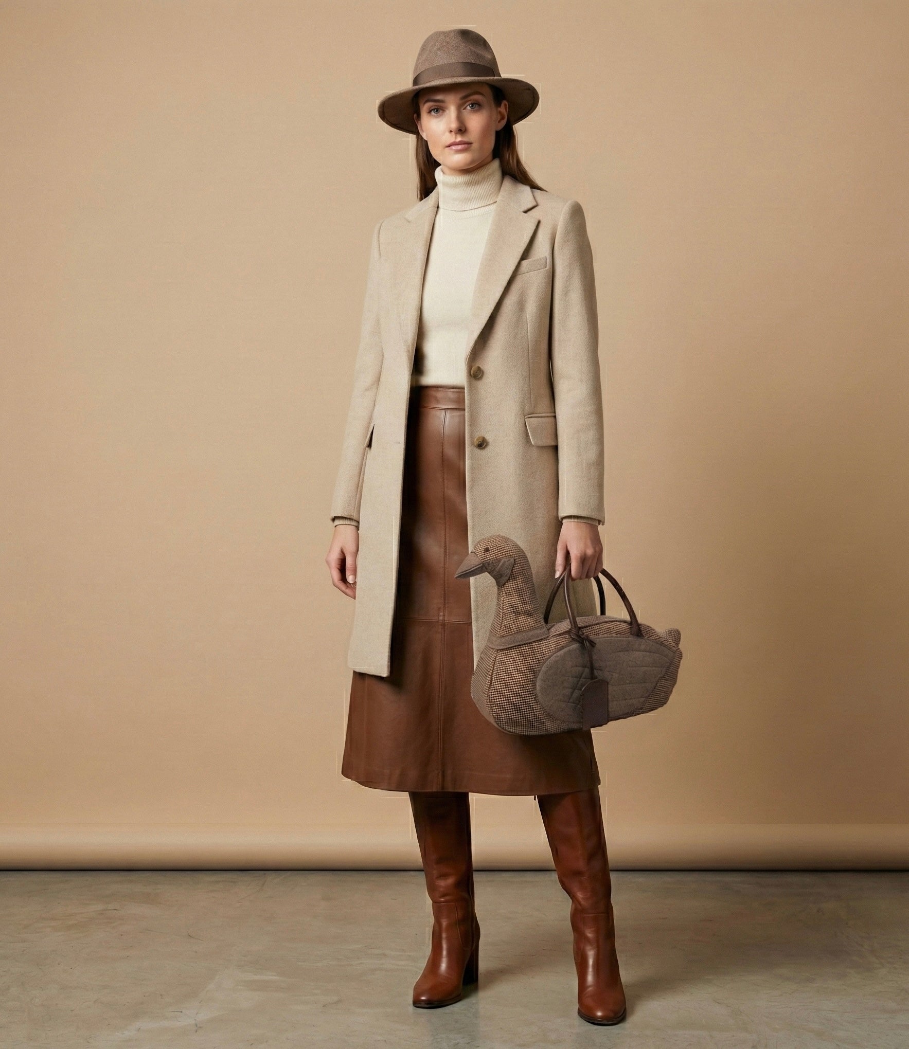 Sac à main en Oie Lady G _ SAKIWE