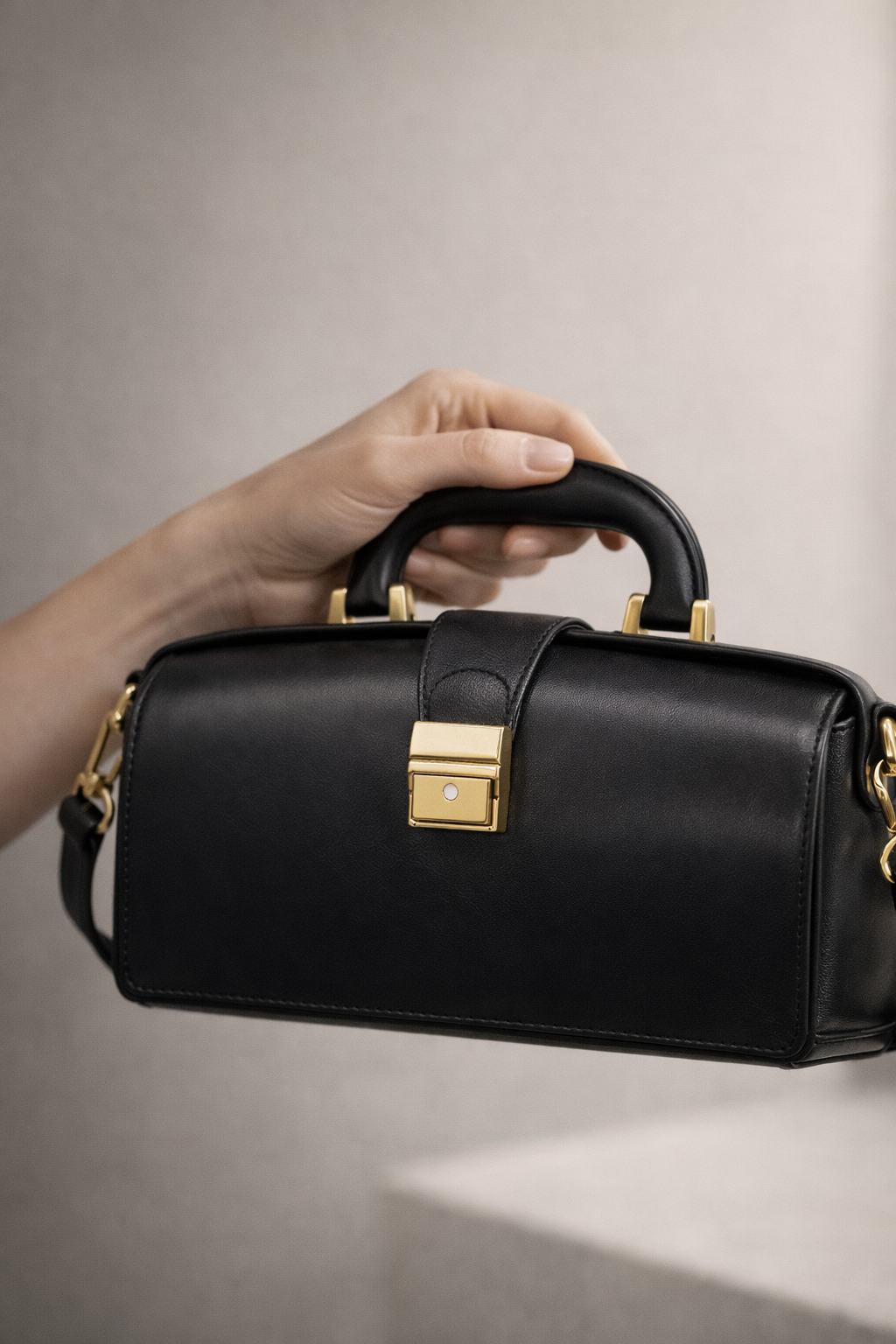 Sac à Main Cuir Pleine Fleur Contemporain vue 14 - Sakiwé