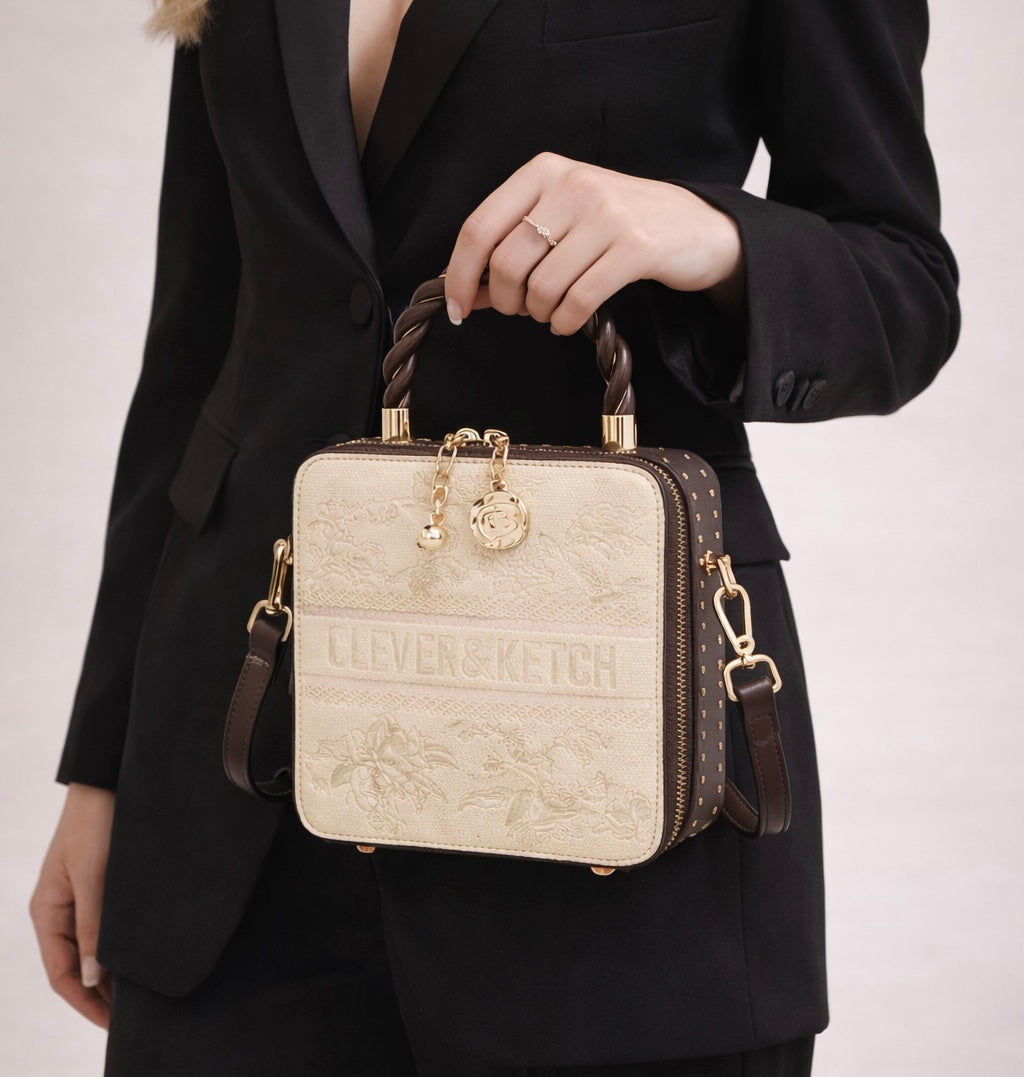 Sac à Main d’Exception Style Écrin Impérial _ SAKIWE￼