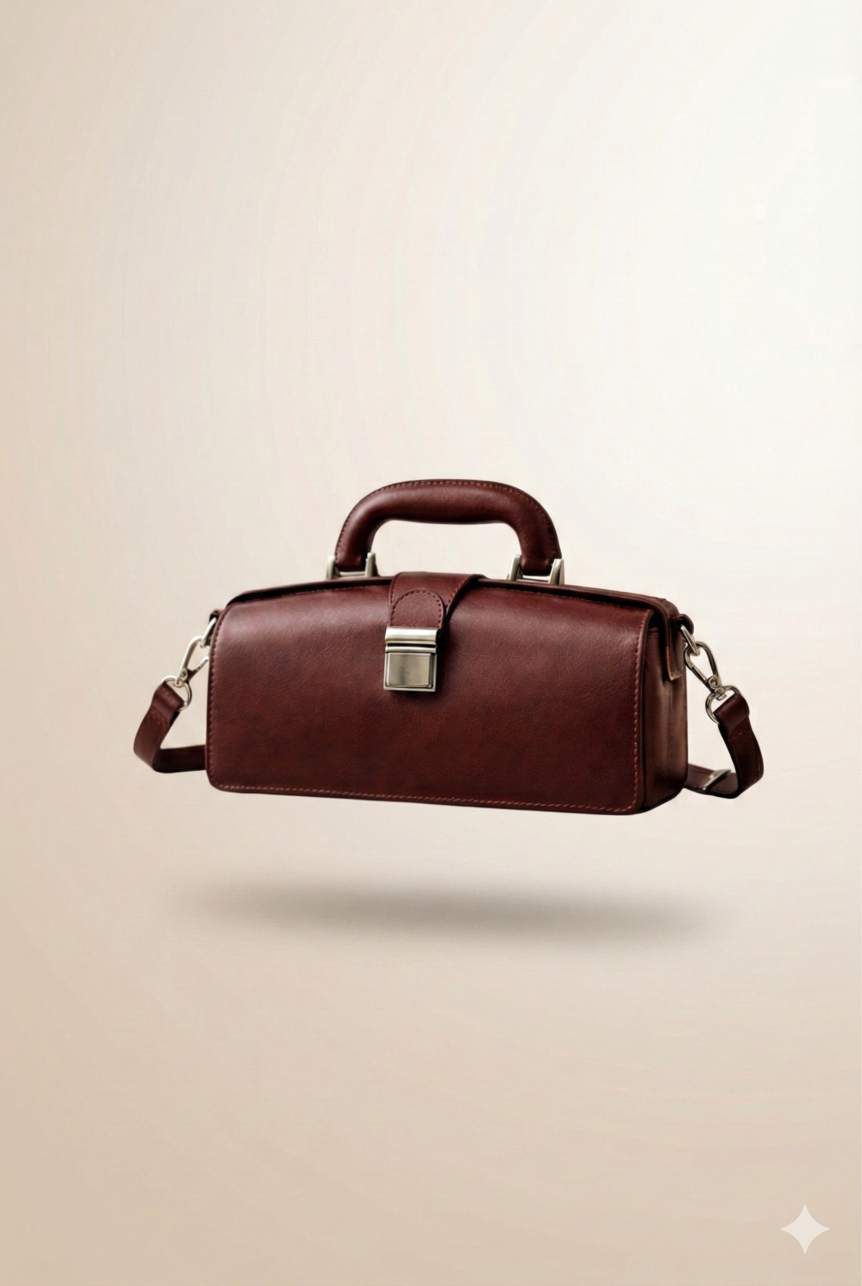 Sac à Main Cuir Pleine Fleur Contemporain vue 8 - Sakiwé