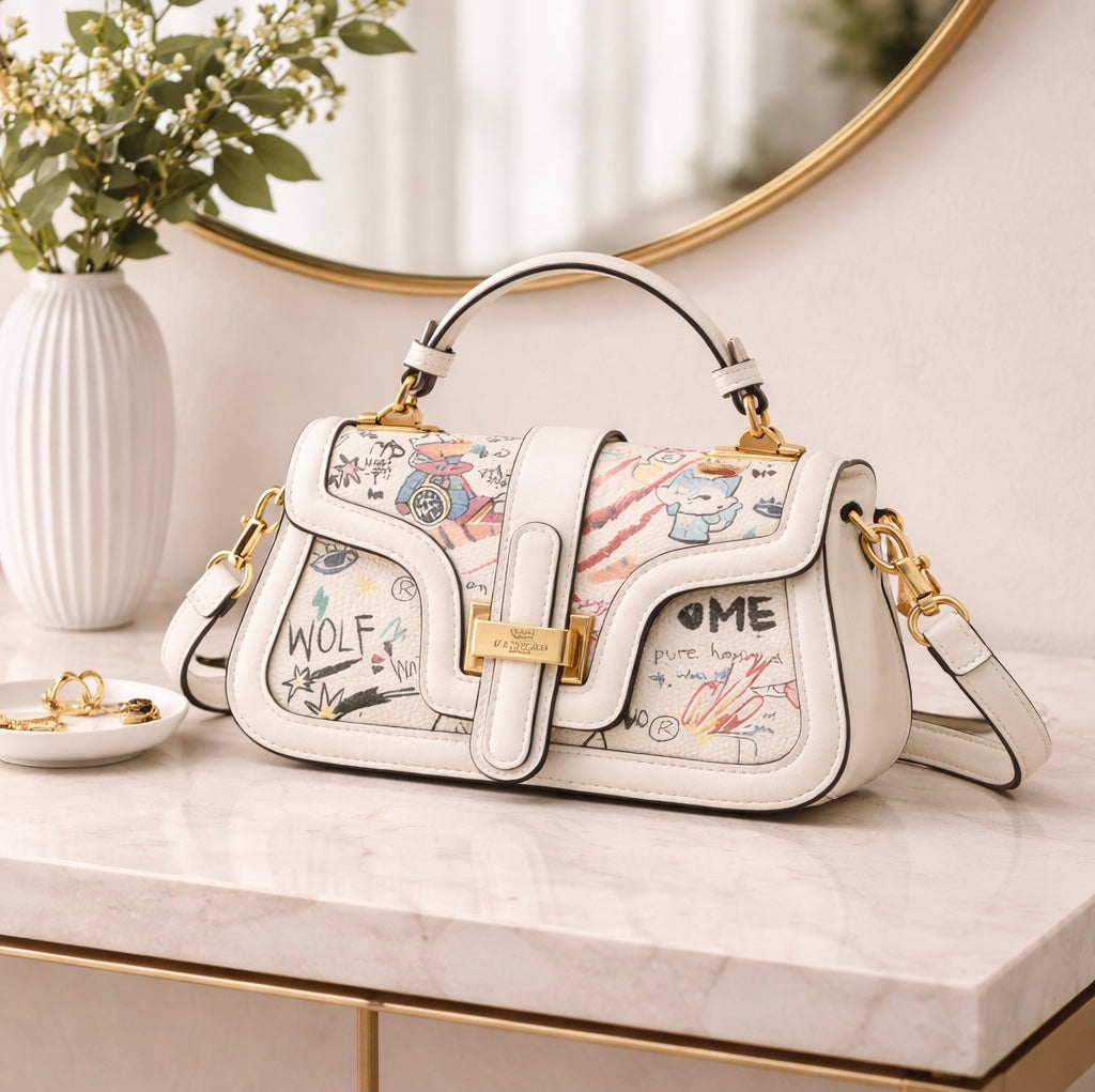 Sac à Main Cuir Pleine Fleur Limitee vue 7 - Sakiwé