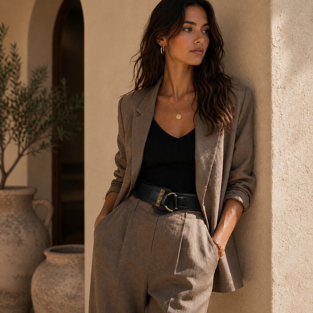 Ceinture de taille silhouette marquee