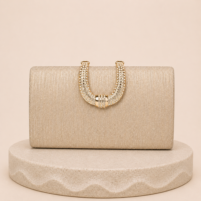 Pochette bijou tons lumineux
