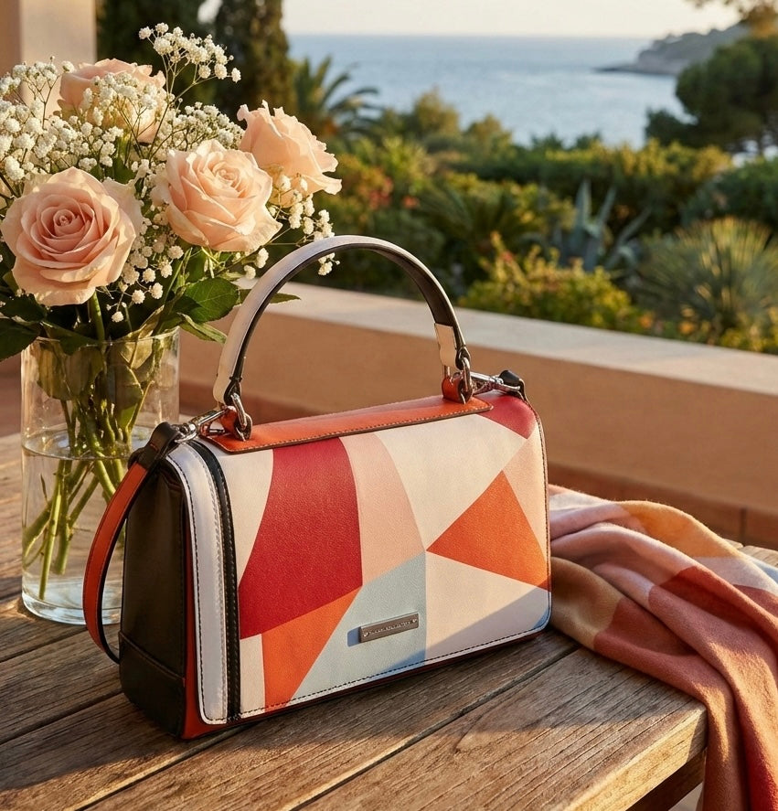 Sac à main Multicolore Shématique _ SAKIWE