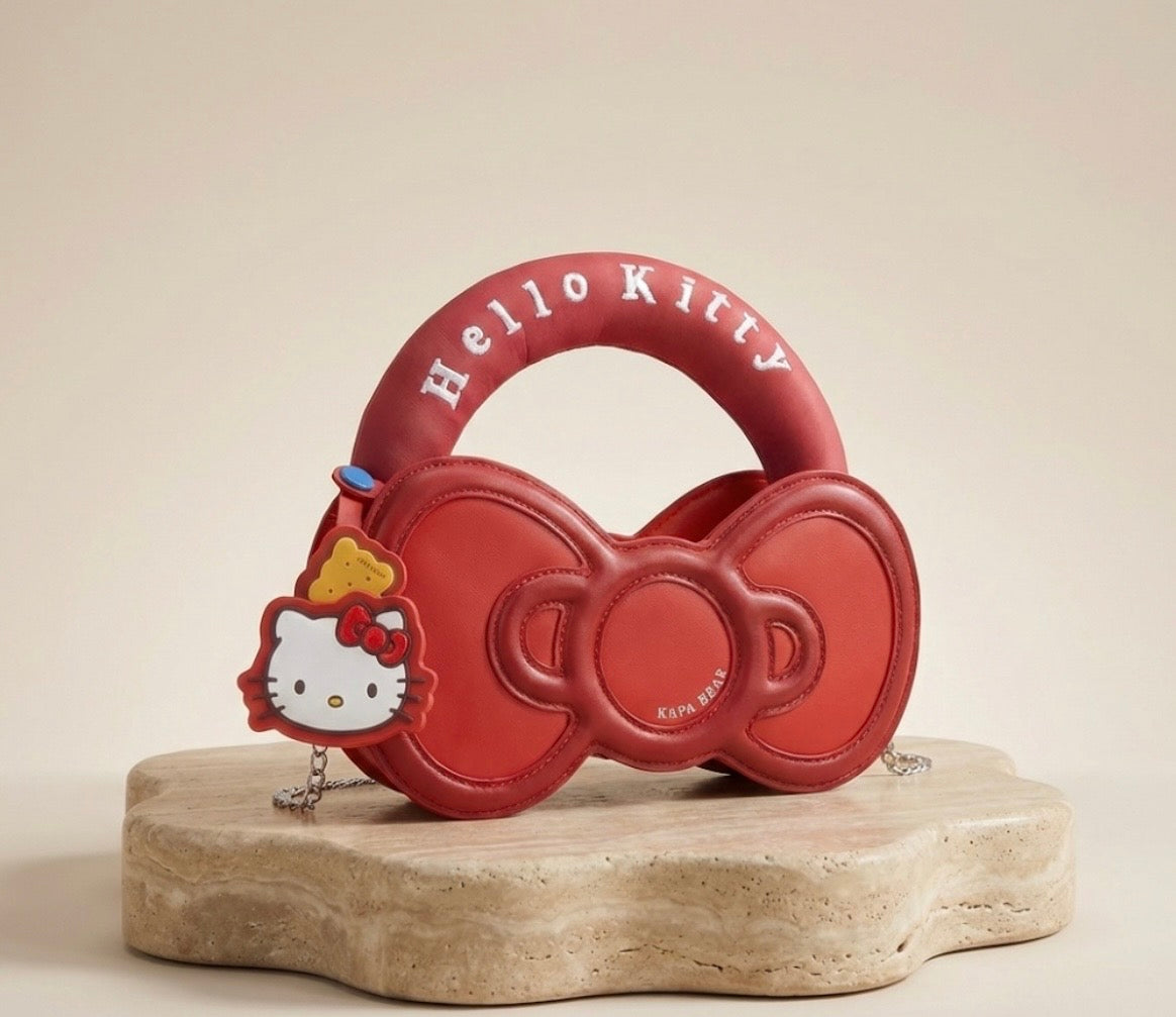 Sac à main Hello Kitty en nœud kawaii pop _ SAKIWE