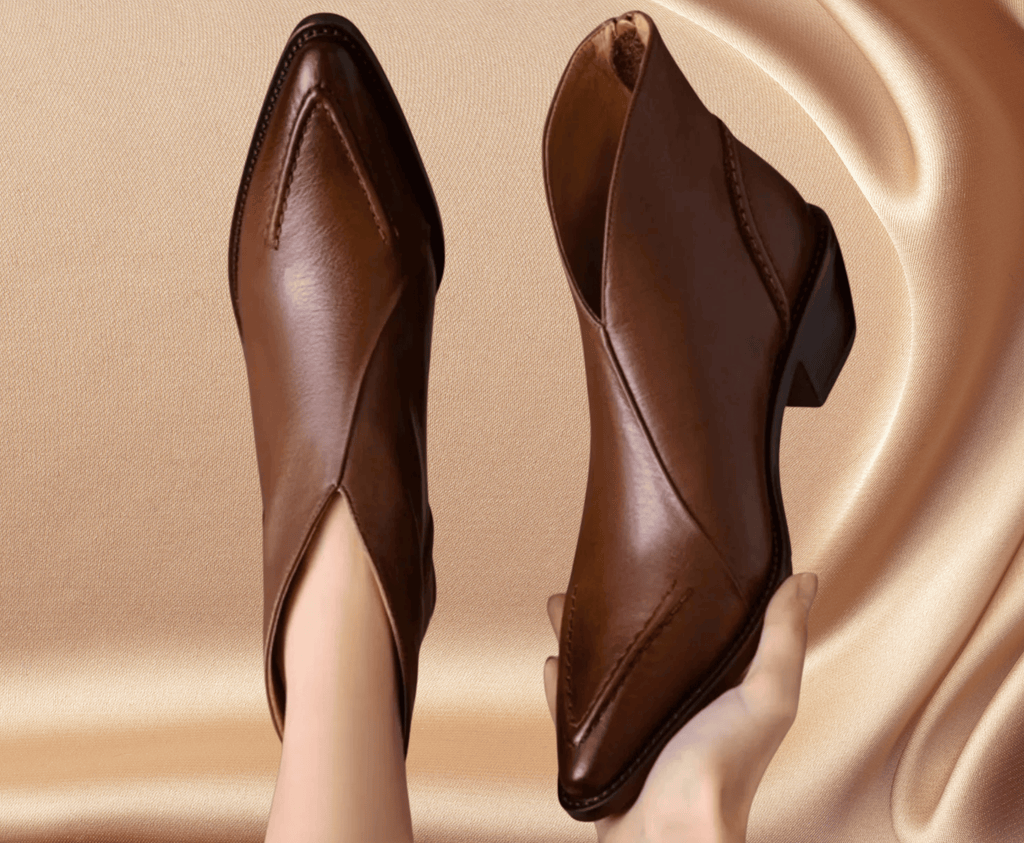 Bottes Cuir Intemporelles Femme détail produit - Sakiwé