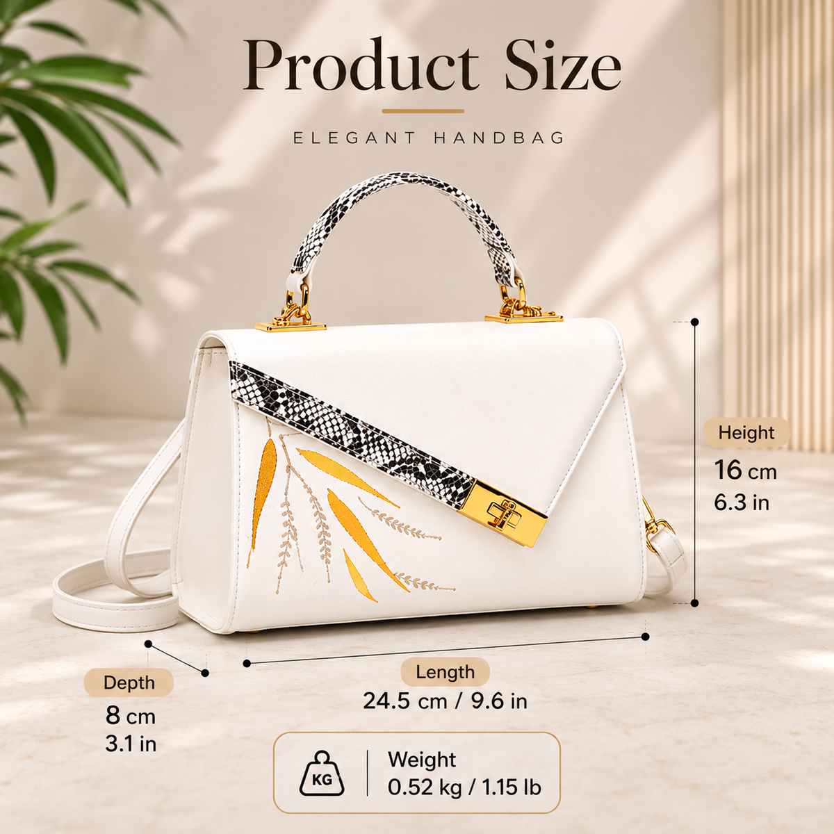 Sac à main broderie orientale — vue 2