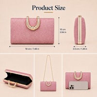 Bright-toned jewelry pouch