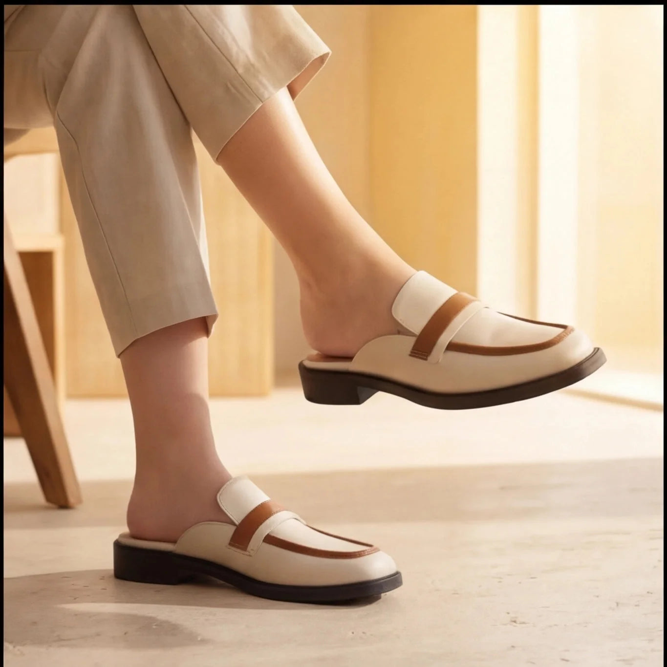 Babouches Femme Format Plat — vue 6 Image