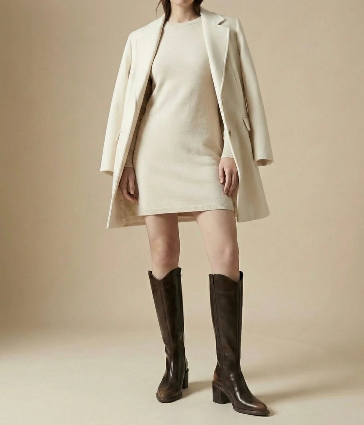 Bottes Cavalières Aspect Patiné — vue 9