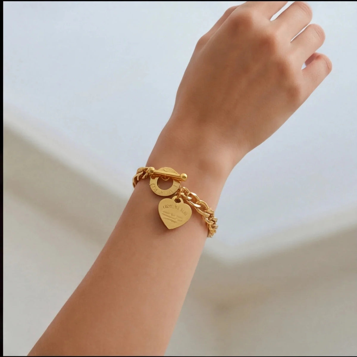 Bracelet Chaîne Fine Signature — vue 3