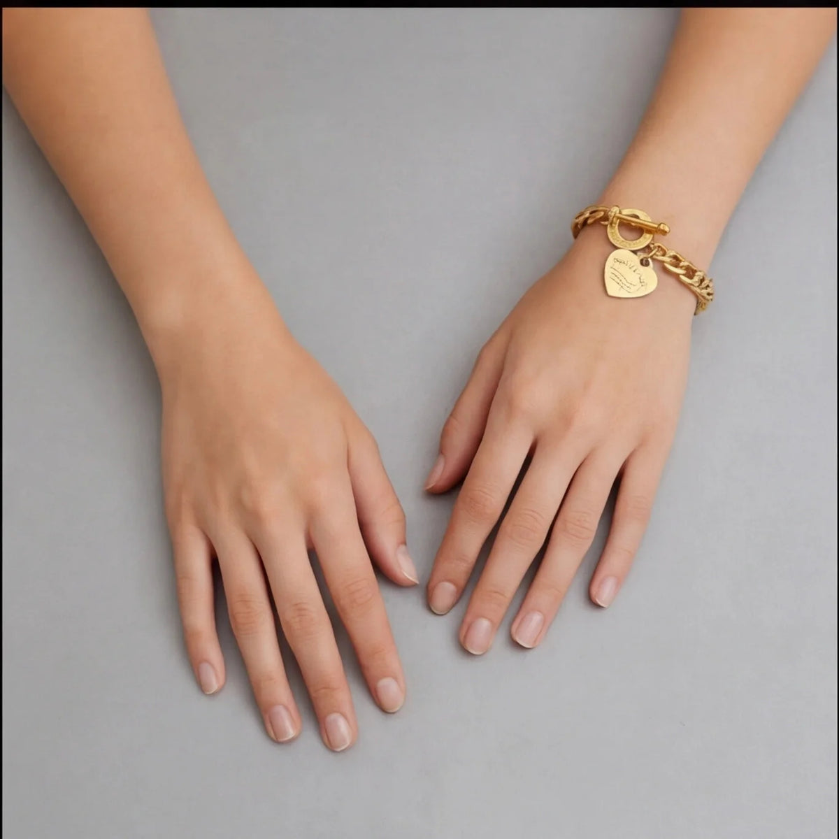 Bracelet Chaîne Fine Signature — vue 7