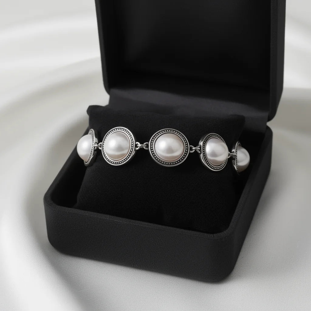 Bracelet Perles & Détails Métal — vue 1 Image