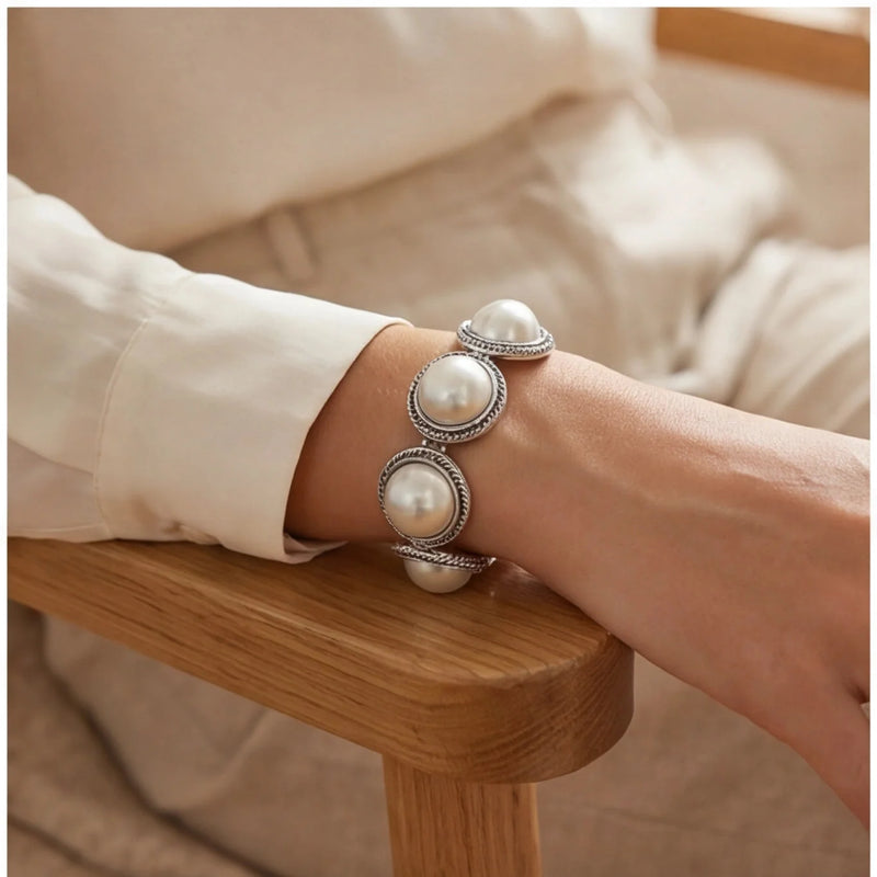 Bracelet Perles & Détails Métal — vue 2