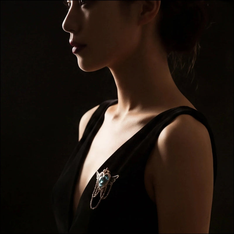 Broche Saphira Pièce Signature — vue 4