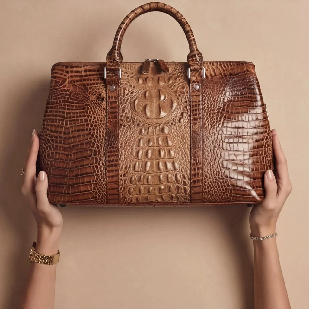 Cabas Cognac Grand Format — vue 3