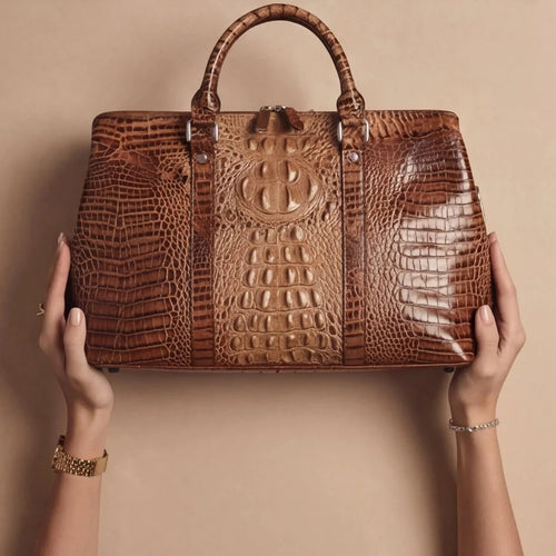 Cabas Cognac Grand Format — vue 3