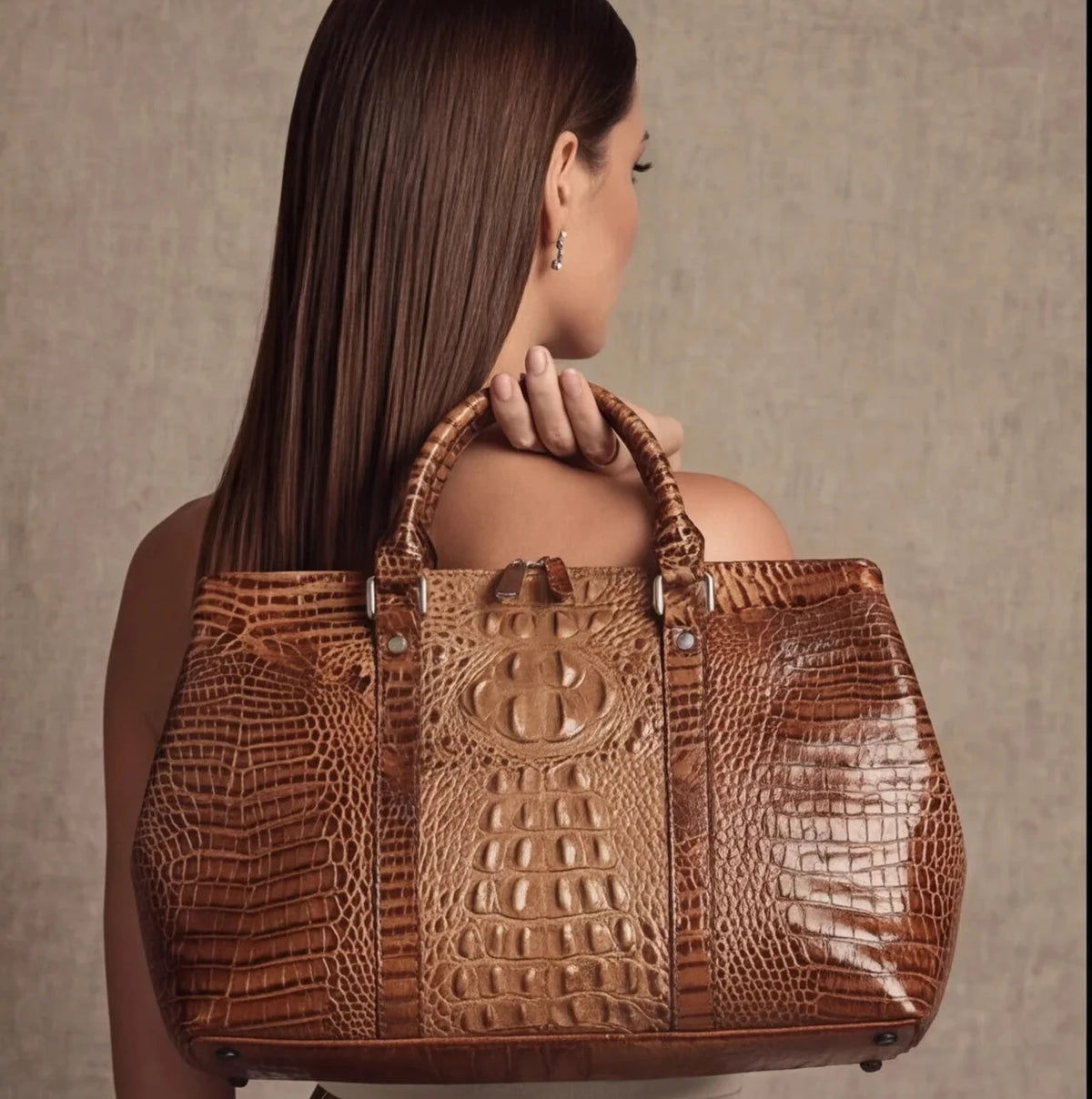 Cabas Cognac Grand Format — vue 4