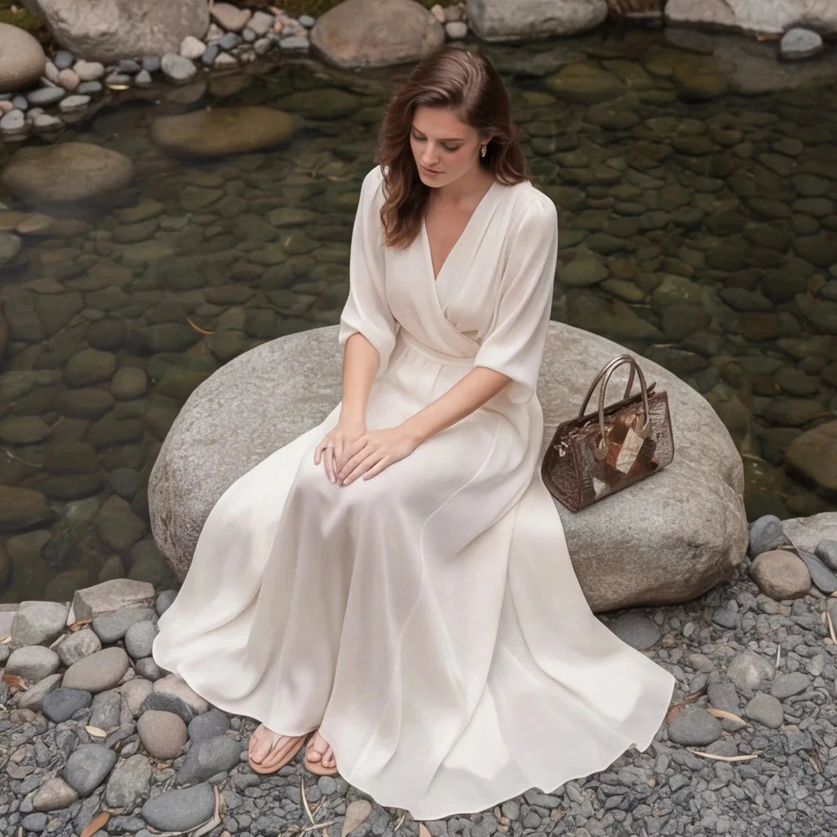 Cabas Patchwork Imprimé Exotique — vue 6