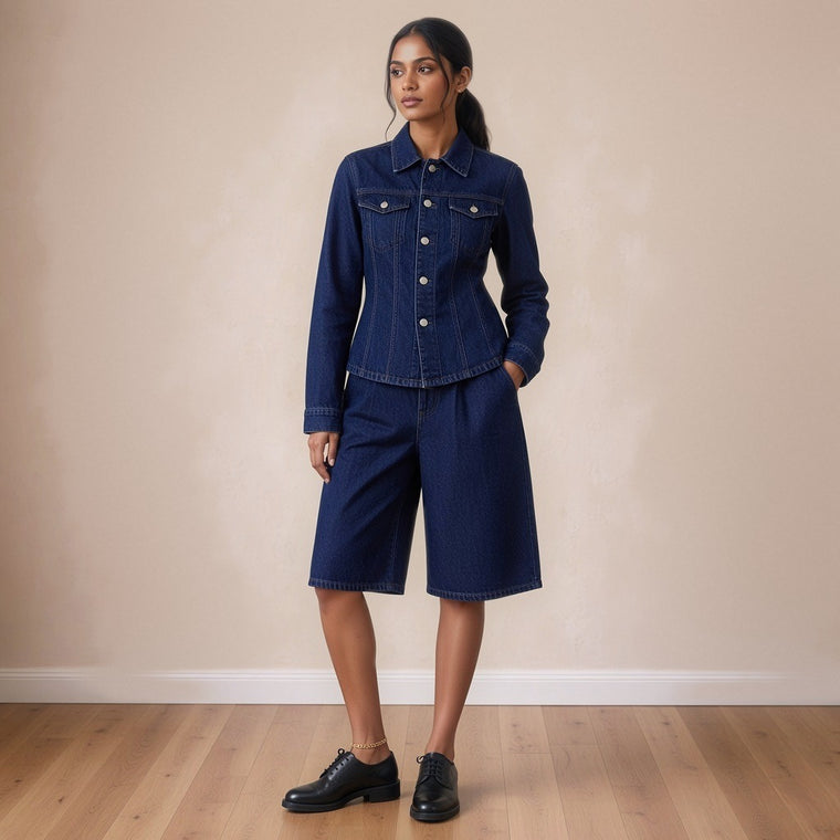 Taillierte Jacke