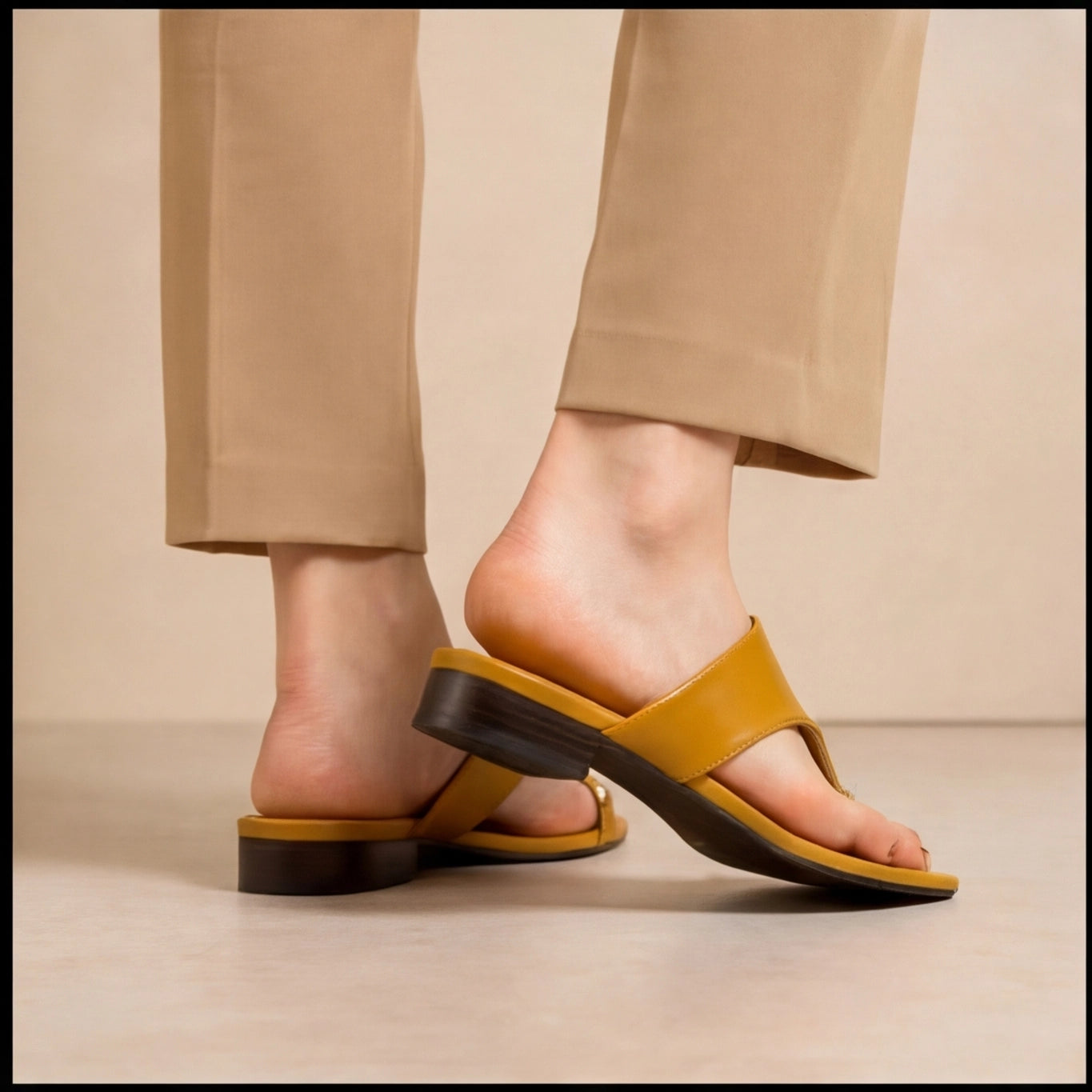 Sandales Cuir Confort — opale walk Default Title | SAKIWE