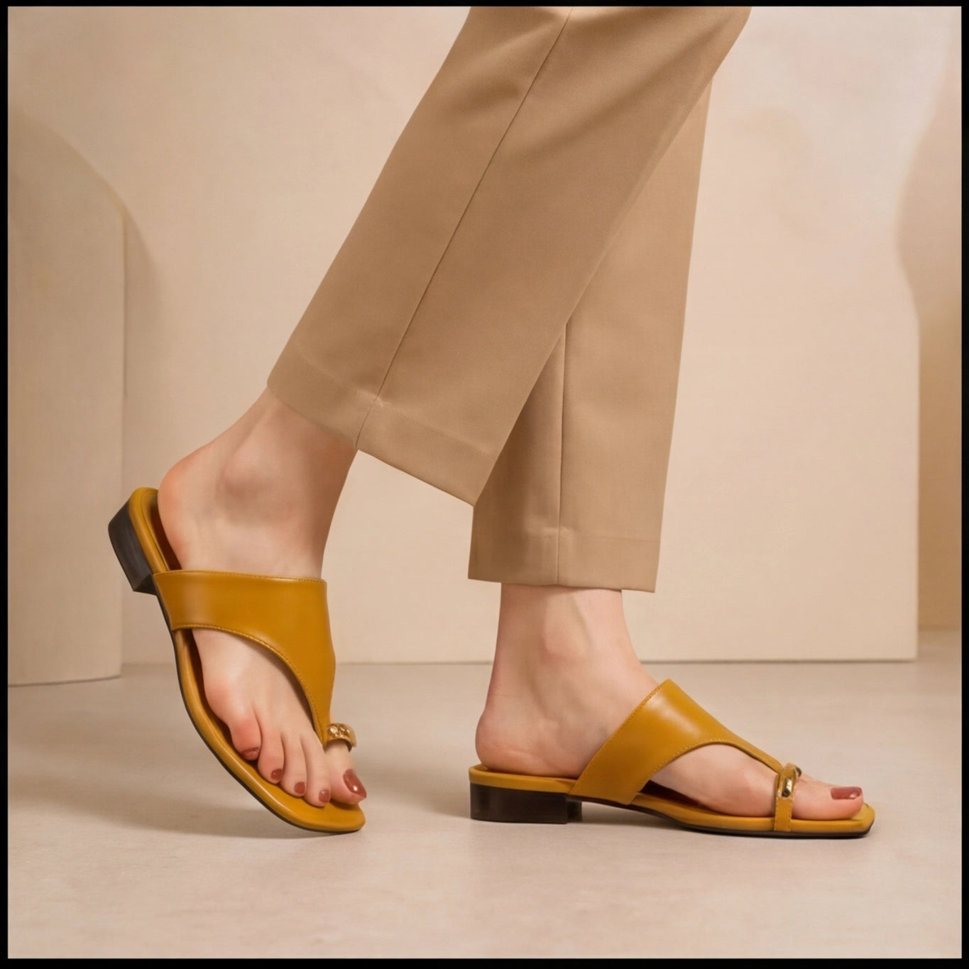 Sandales Cuir Confort — opale walk Default Title | SAKIWE