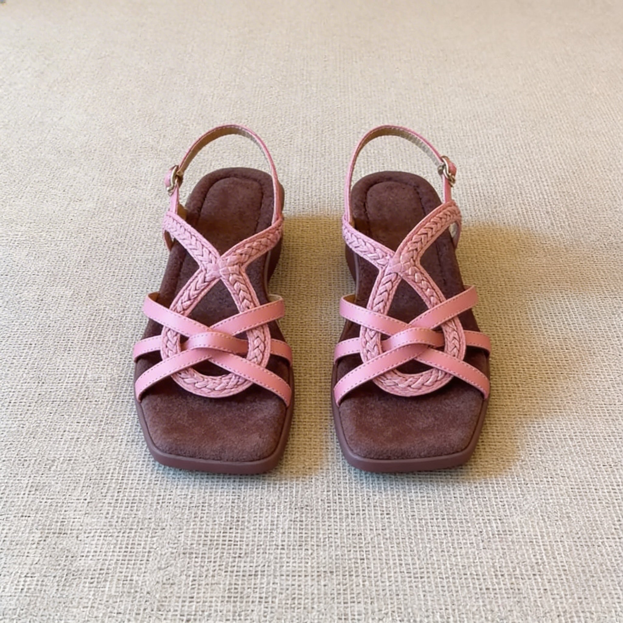 Sandales Cuir Confort Licarettte détail produit - Sakiwé