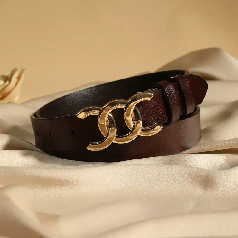 Ceinture structuree boucle signature