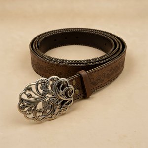 Ceinture taille haute accent dore