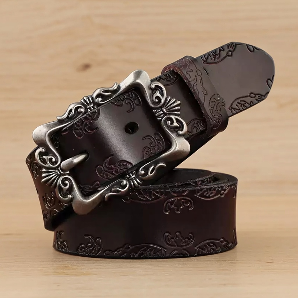 Ceinture boucle sculpturale