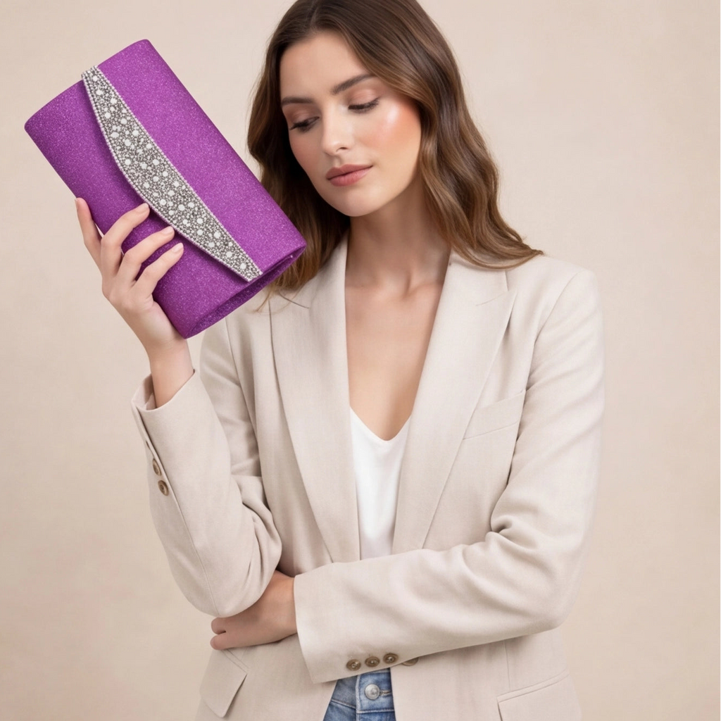 Pochette couleur soiree