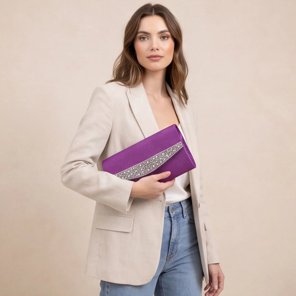 Pochette couleur soiree
