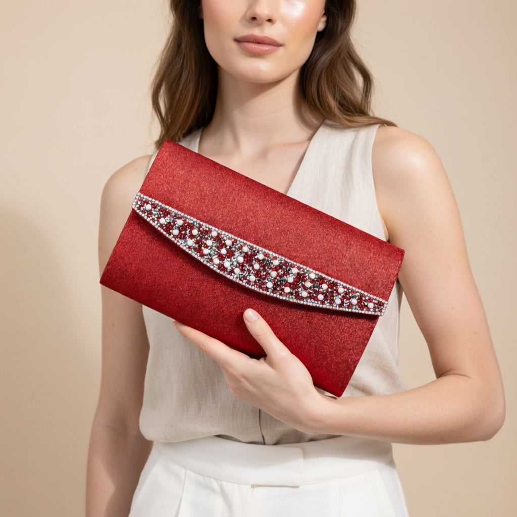 Pochette couleur soiree