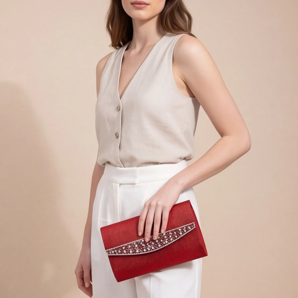 Pochette couleur soiree