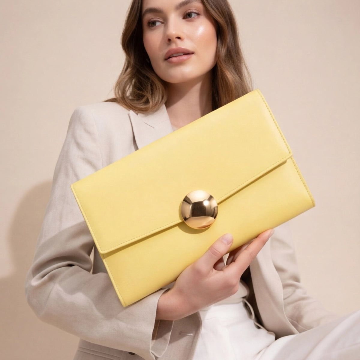 Pochette soleil couleurs chaudes