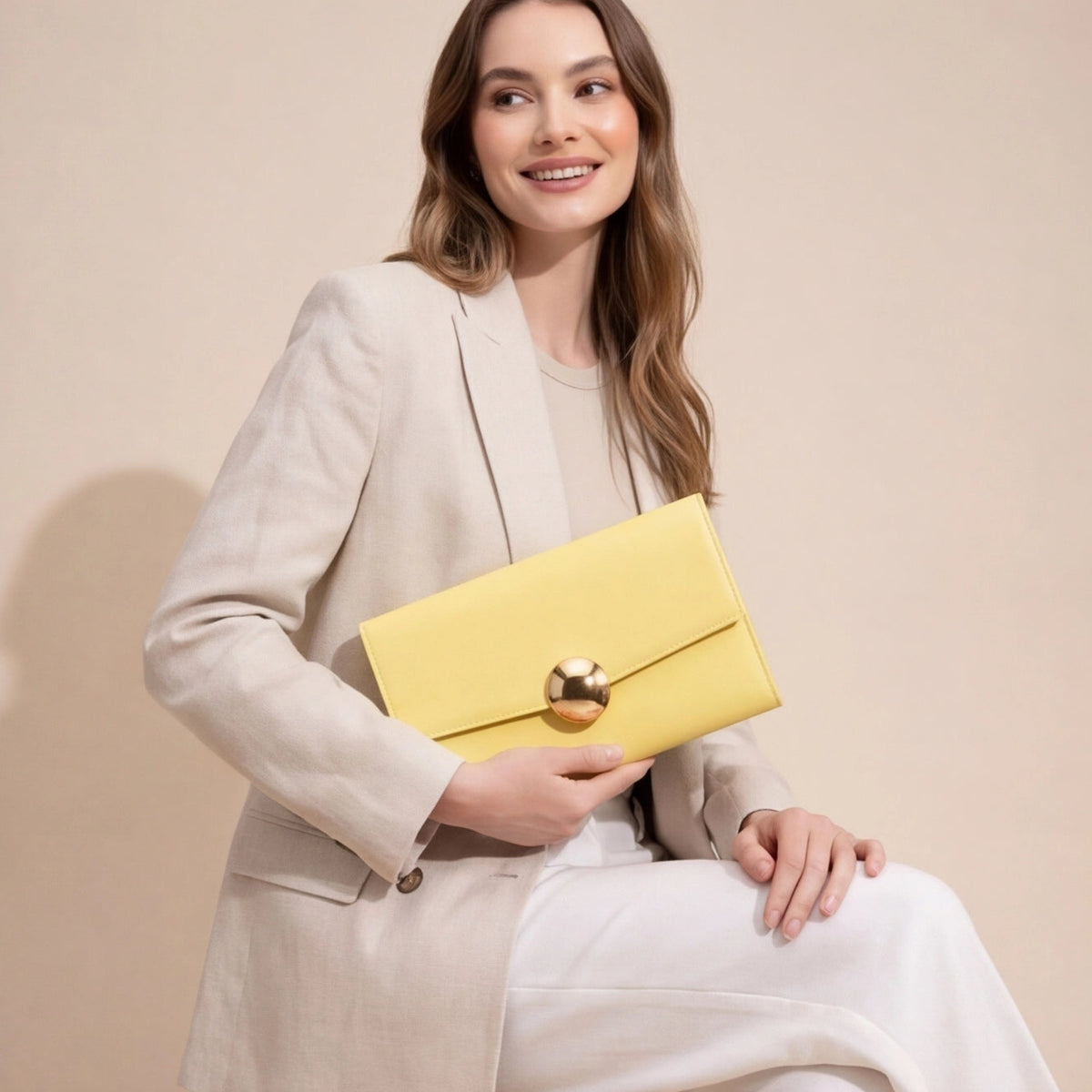 Pochette soleil couleurs chaudes