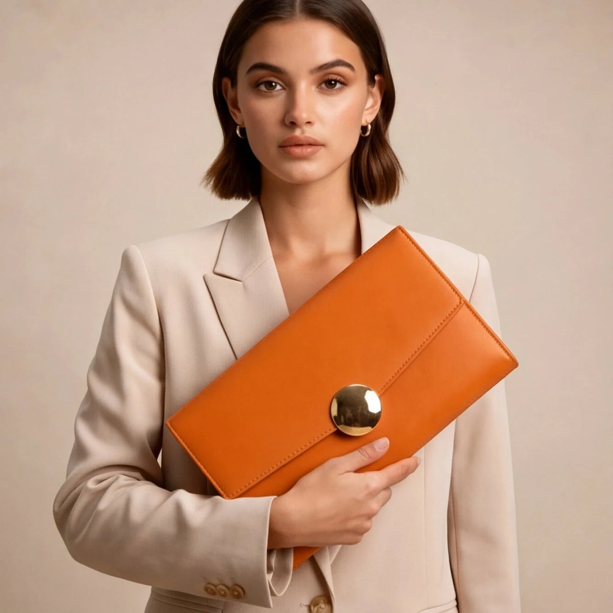 Pochette soleil couleurs chaudes