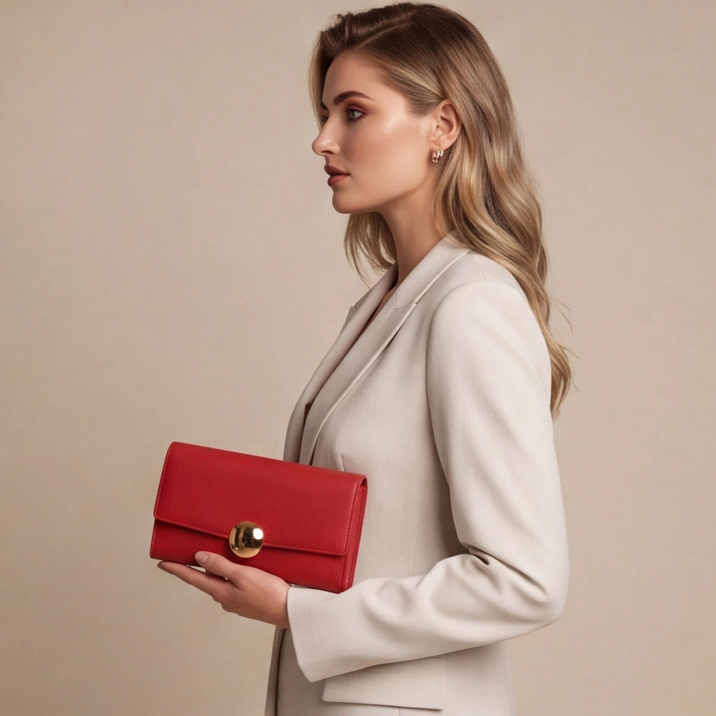 Pochette soleil couleurs chaudes