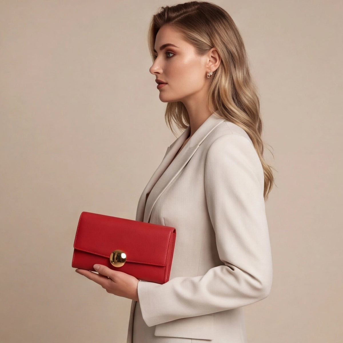Pochette soleil couleurs chaudes