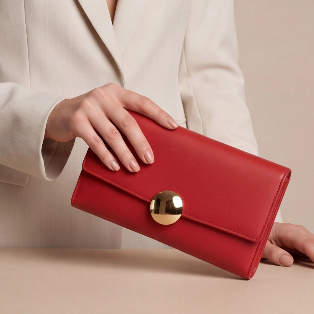 Pochette soleil couleurs chaudes