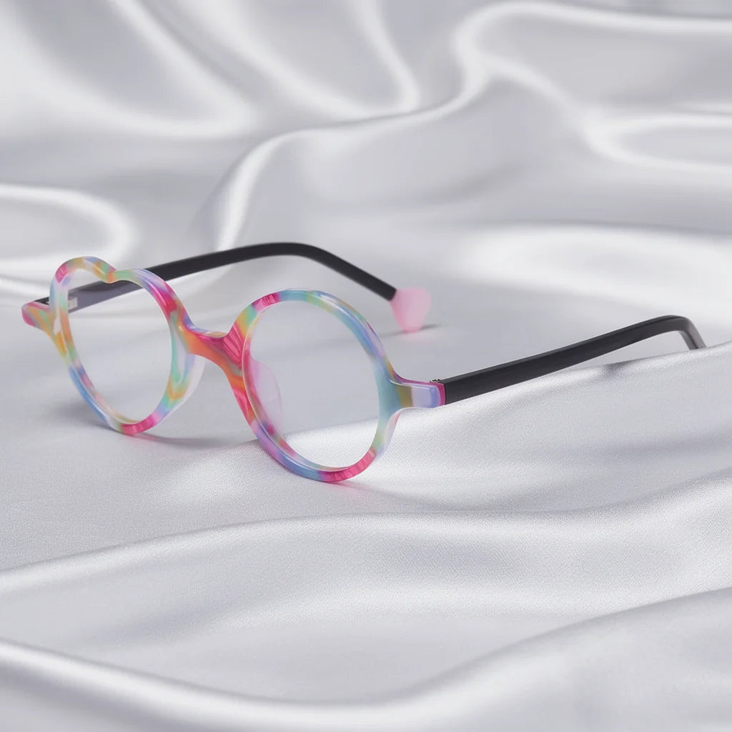 Lunettes de Soleil Cœur Verres Miroir — vue 1 Image