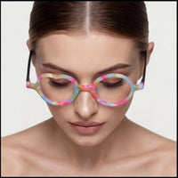 Lunettes de Soleil Cœur Verres Miroir — vue 2