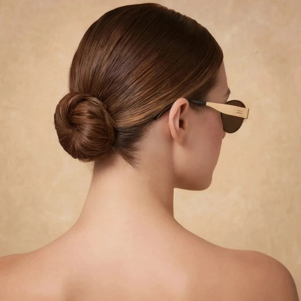Lunettes de Soleil Dorées Olivia — vue 7