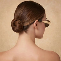 Lunettes de Soleil Dorées Olivia — vue 7