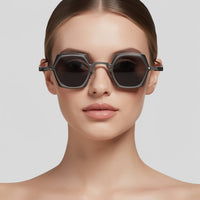 Lunettes de Soleil Double Monture — vue 8