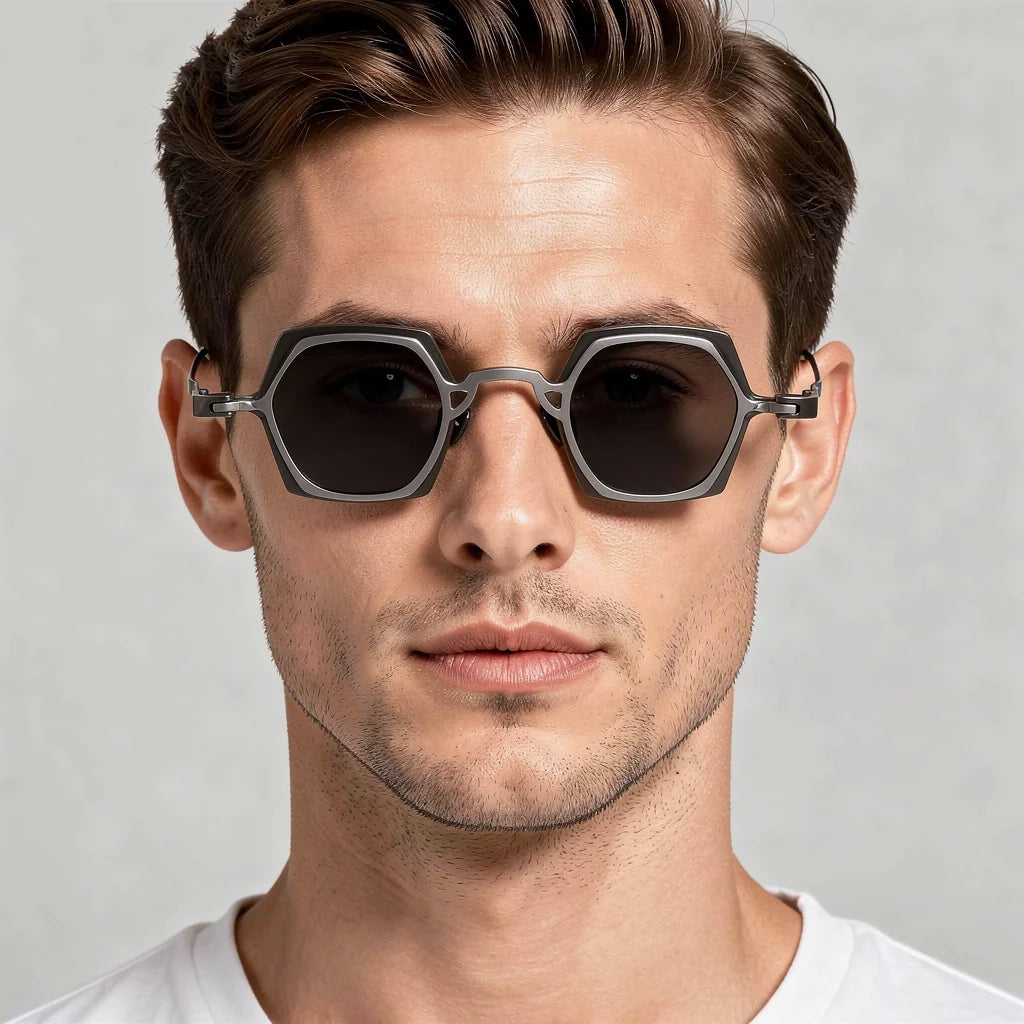 Lunettes de Soleil Double Monture — vue 12