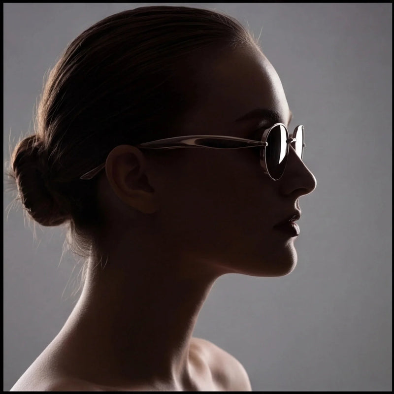 Lunettes de Soleil Marron Caramel — vue 5