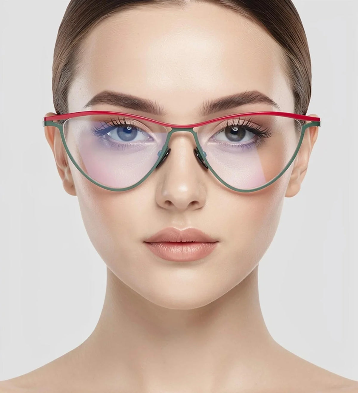 Lunettes Soleil Monture Fine Femme — vue 2