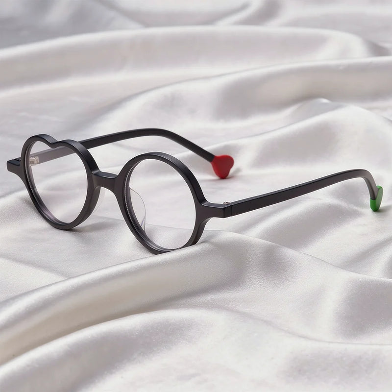 Lunettes de Soleil Rondes Ton Rosé — vue 1